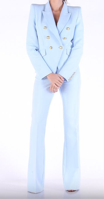 Costum Dama baby blue, marimea 34-xs