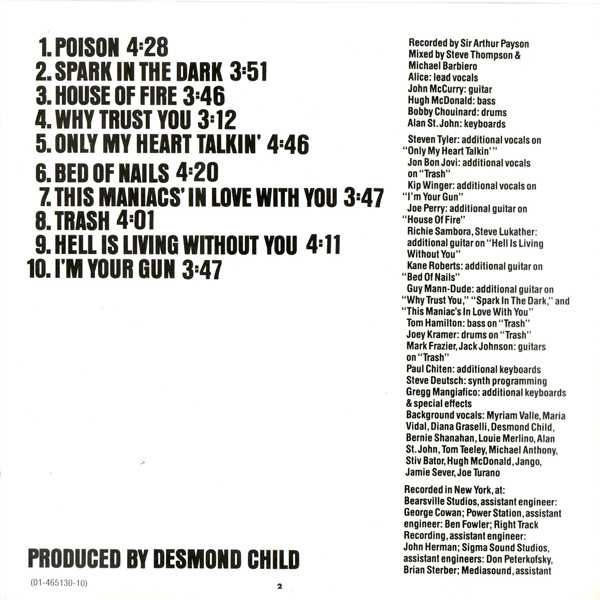 CD Alice Cooper - Trash 1989