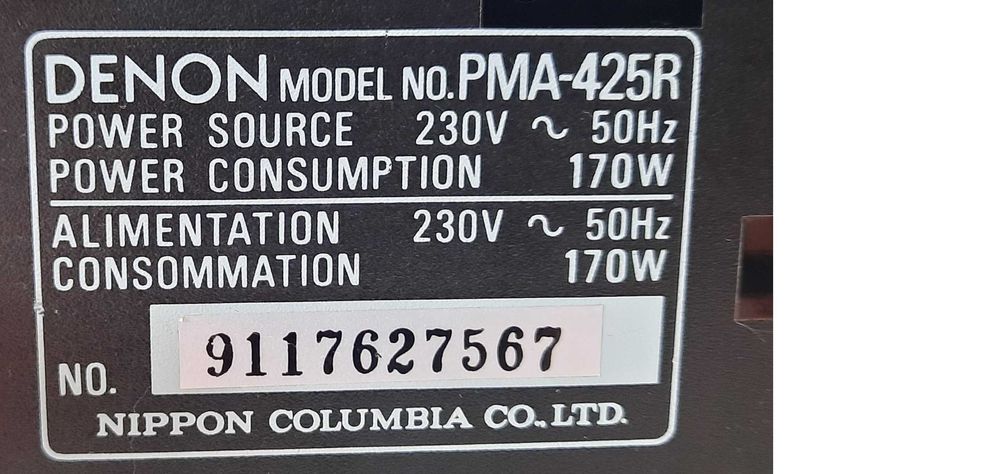 Продавам усилвател Denon pma-425-r