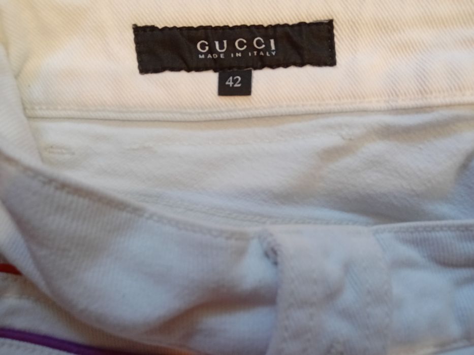 GUCCI-бели дънки-42 размер-оригинални