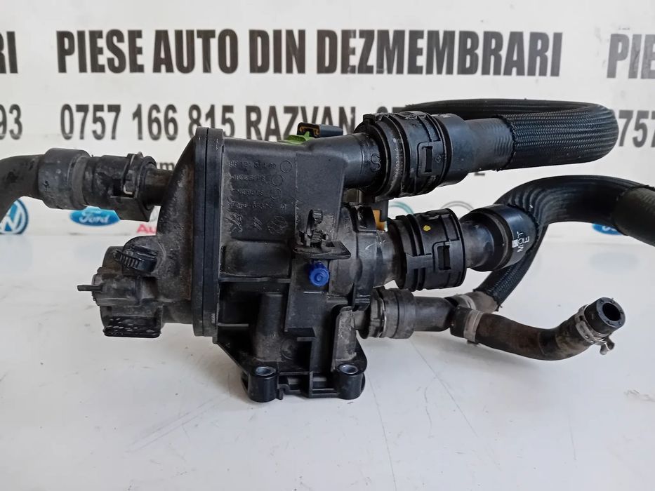 Corp Termostat Citroen Peugeot Opel 1.2 Benzina Motor HN05 HNY Cod 9812131480 Corsa Crossland C4 C3