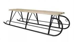 Sanie Dubla 2 persoane 100x25x25 Cm, spatar si cadru metalic,