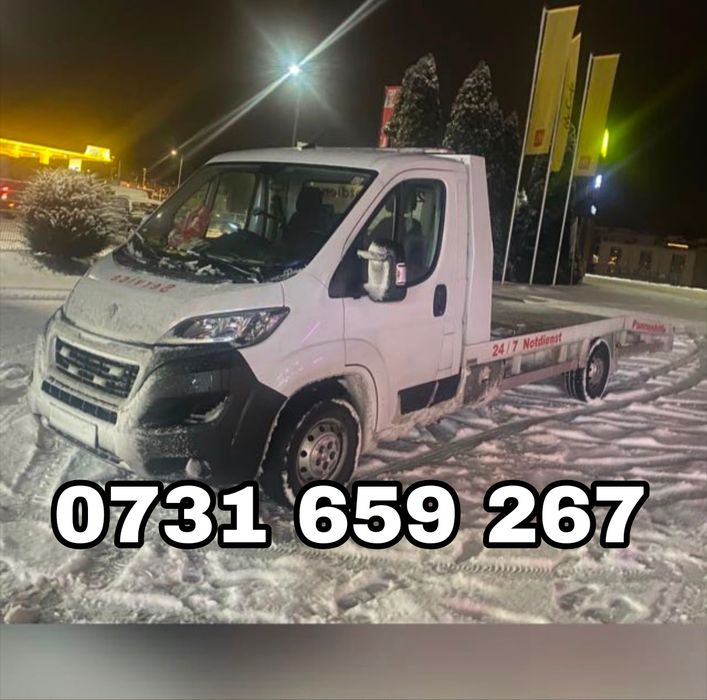 Asistentă Rutieră / Tractări auto 24/7 Vama Nădlac / Europa