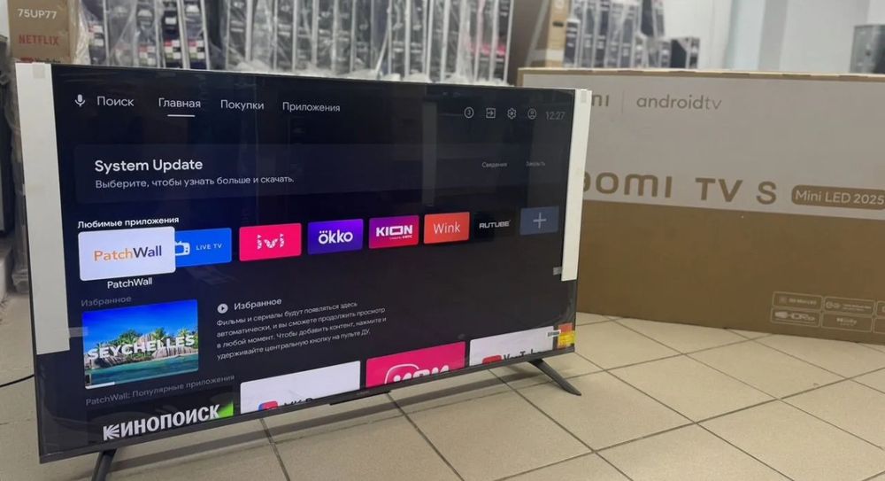 НОВЫЙ Xiaomi 140 см 4К MINI LED smart tv телевизор