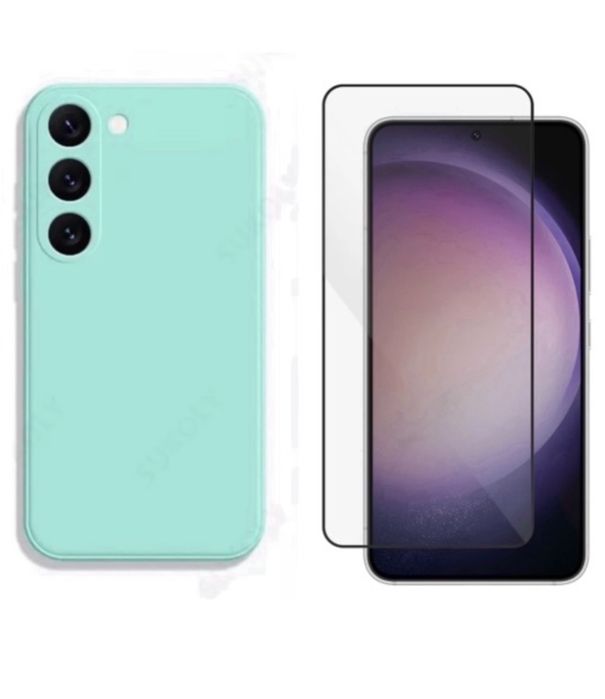 Samsung A22/A23/A33/A35/A36/A56 Husa Dinamic Fin + Folie Sticla 9D