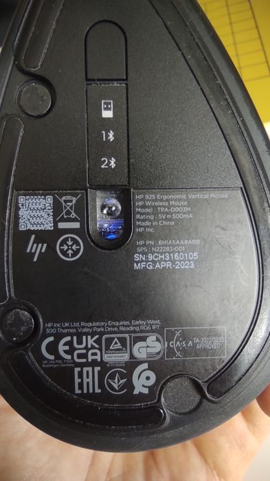 Мишка вертикална ергономична