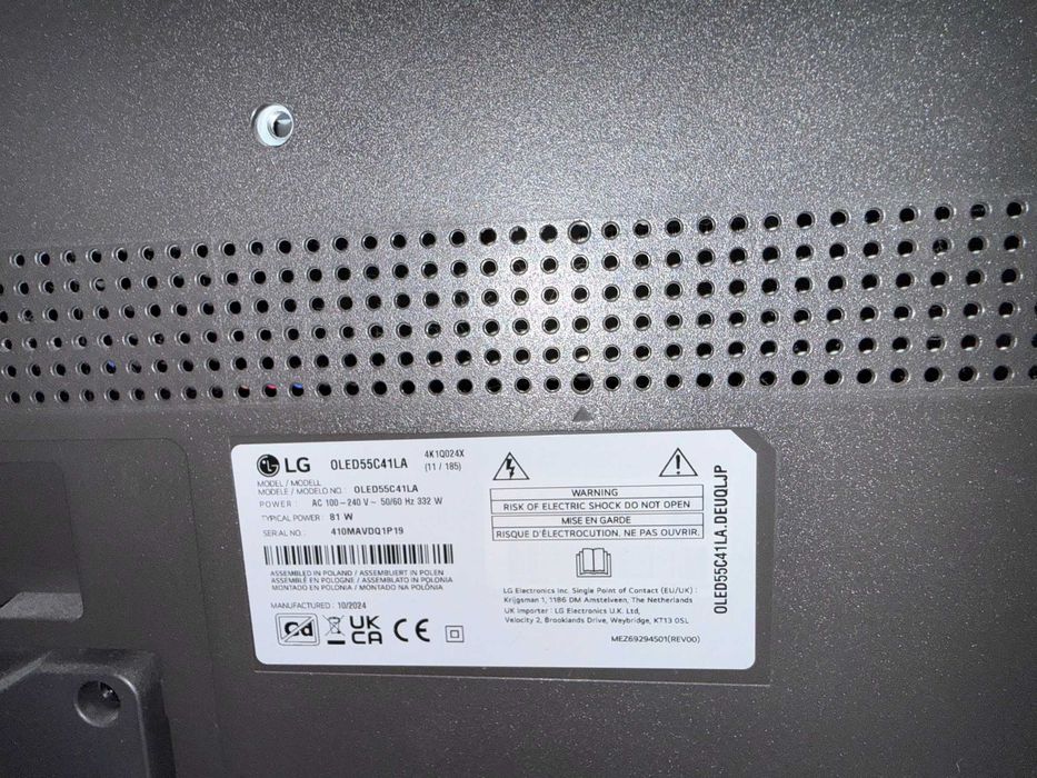 LG OLED evo 55C41LA