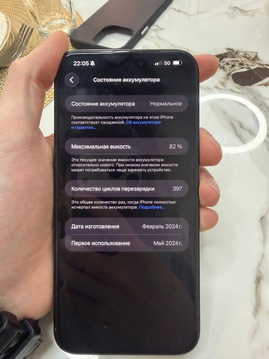 Айфон 15 pro max    256 gb.