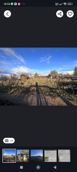 Участок 10 соток земли