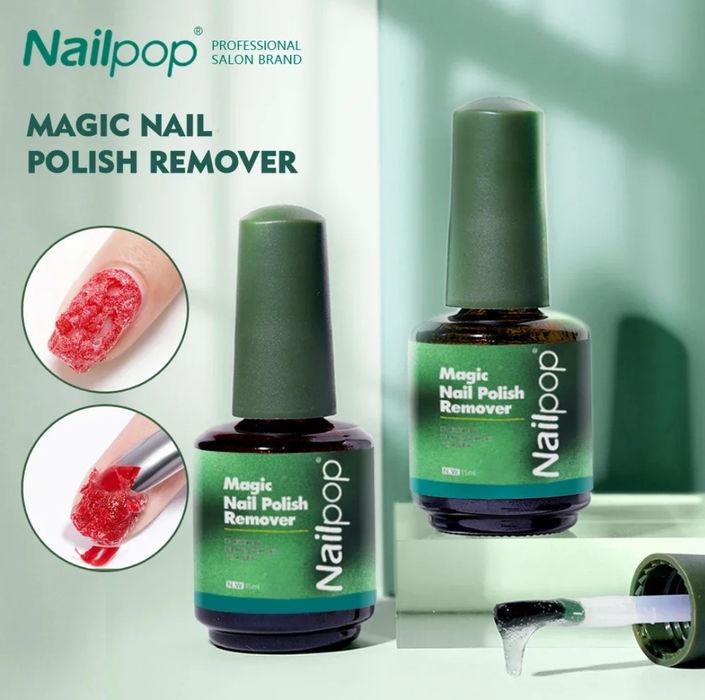 Magic Nail Polish Remover NailPop - течност за сваляне на гел лак