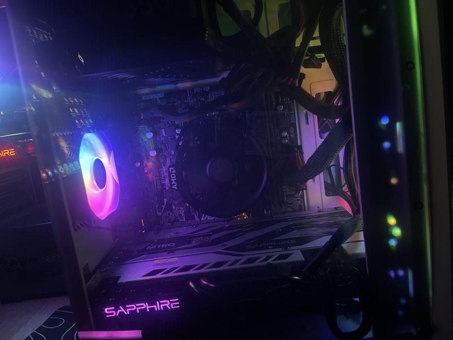 PC Gaming ryzen 5 1600 rx 580 8G VRAM