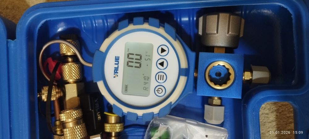 Манометр для холодильника и кондиционер