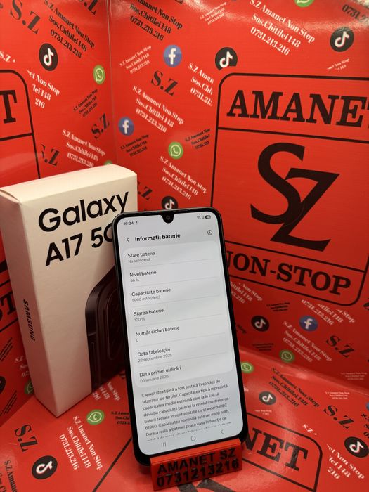 Samsung A17 5G Nou Amanet SZ Non Stop