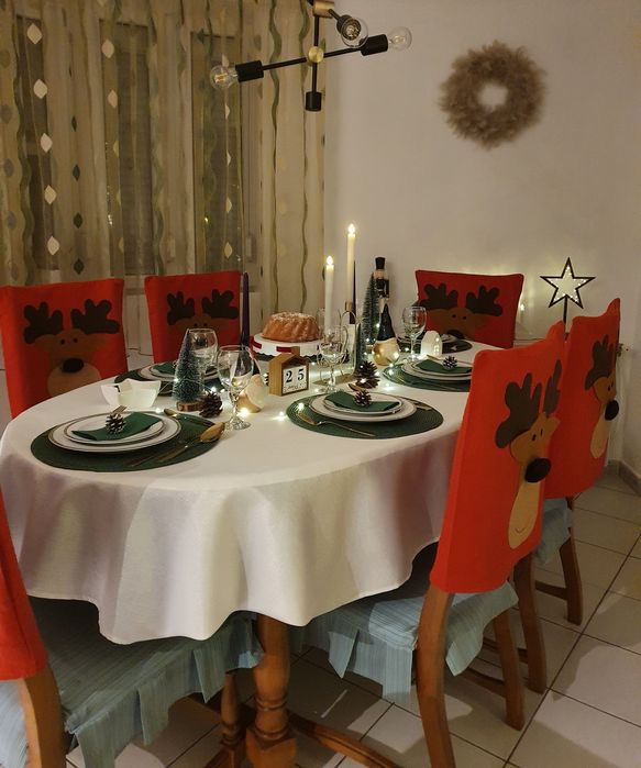 Set 6 scaune dining din lemn masiv - Mobexpert
