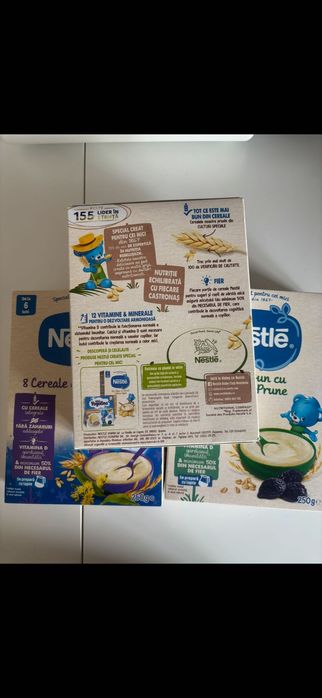3 cutii cereale Nestle