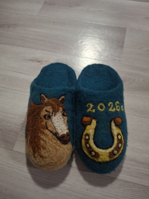 Ручная работа  Домашние тапочки!