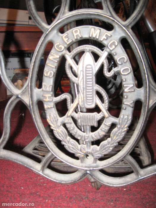 Masina de Cusut Singer Patented 1886