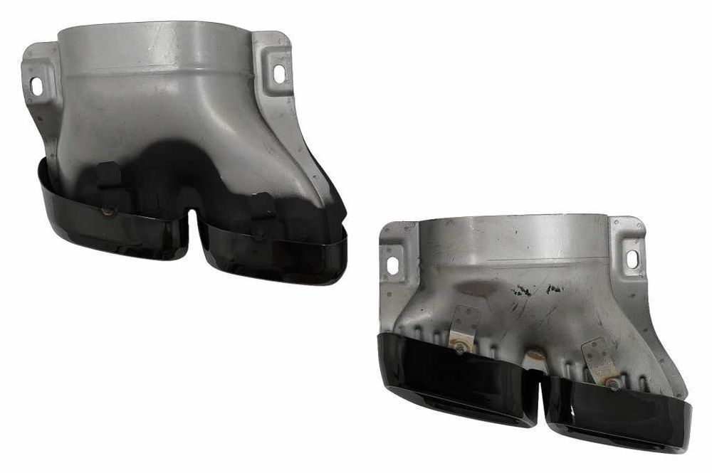 Difuzor Spate cu Tobe Negre Mercedes CLS-Class C257 2018-up CLS63 Look
