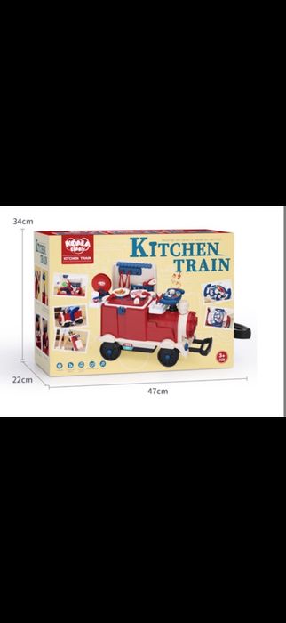 Машина Koala Diary Kitchen train мультиколор