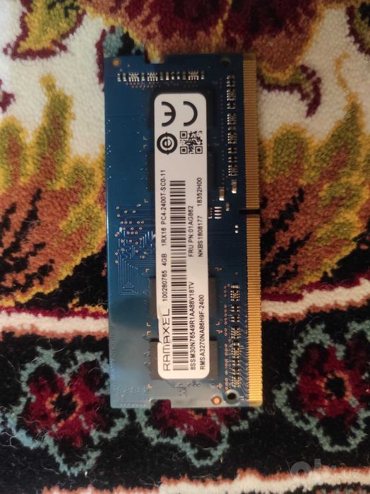 4gb ram noutbuk RAMAXEL