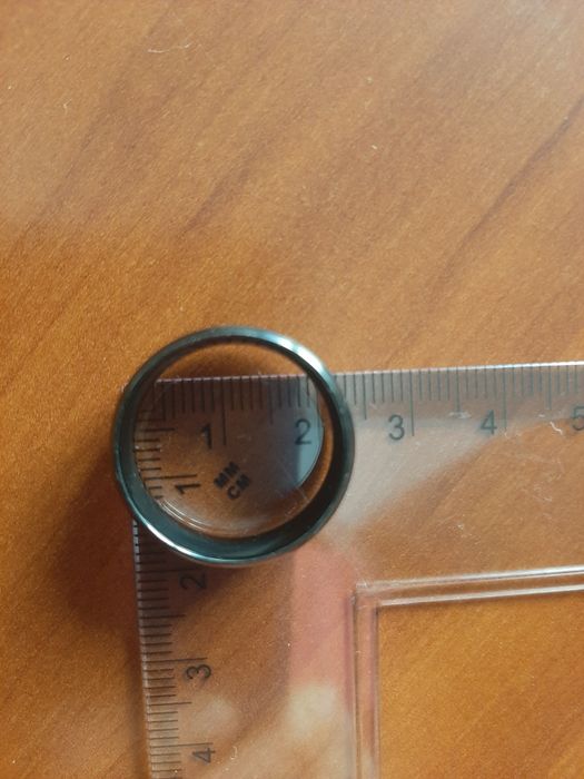 Inel/verigheta de culoare neagră