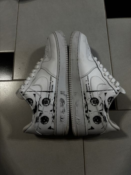 Nike Air Force 1 Low Supreme Comme des Garcons Shirt
