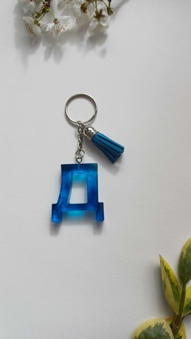 Ключодържатели с буква от епоксидна смола