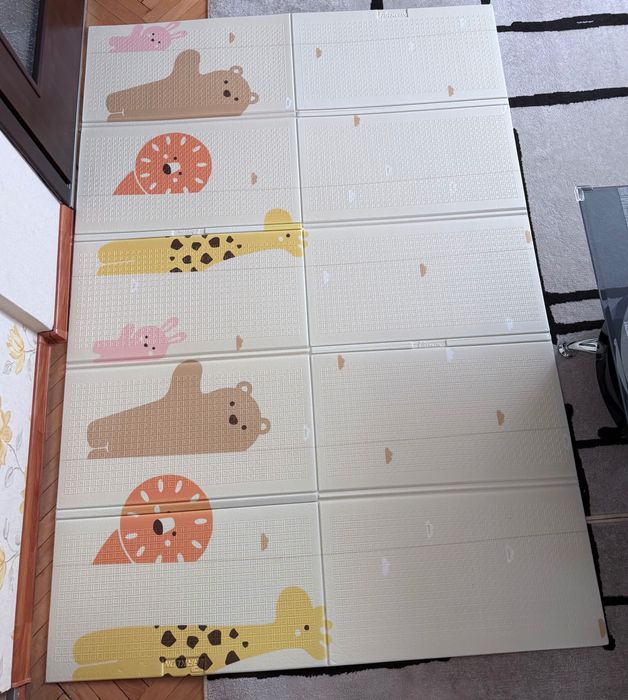 Сгъваемо детско килимче Parklon portable Ecoplay - Здравей, приятелю