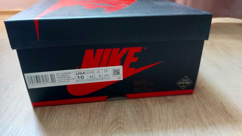 Air Jordan 1 Retro High Element Gore-Tex 'Black Particle Grey 44ти номер
