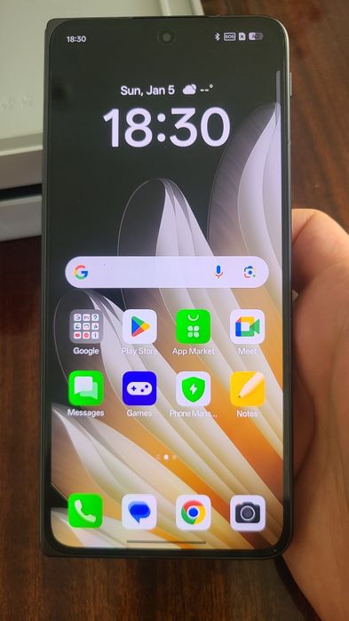 Oppo Find N5 Dual sim 5G с Android auto най-тънкият сгъваем тел.
