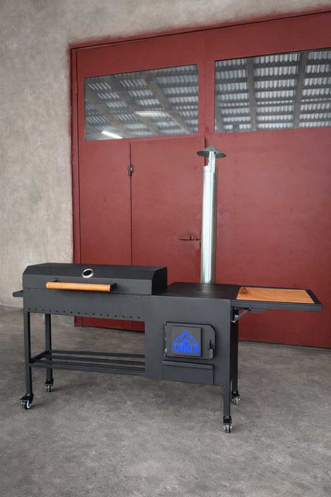 Мангал с очагом под казан 22л.