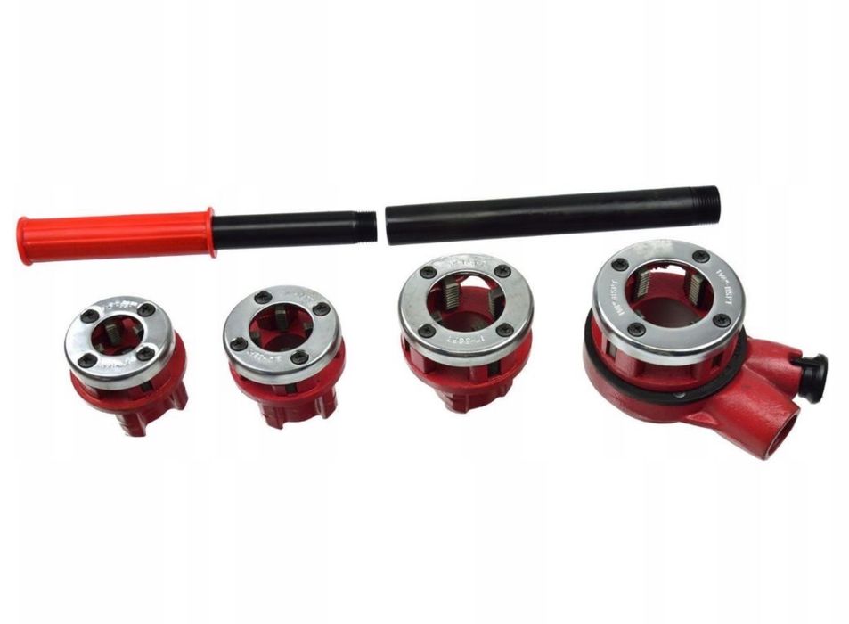 Комплек за резби Винторезка С 4 ГЛАВИ – 1/2″, 3/4″, 1″, 11/4″ HAWEK