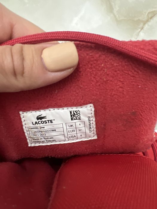 Обувки Lacoste