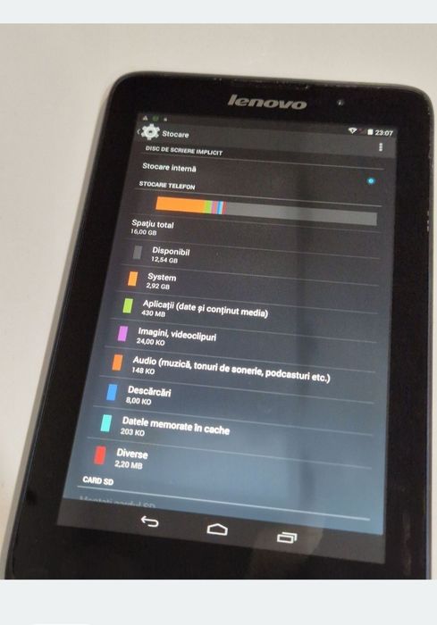 Tableta Lenovo perfect funcționala