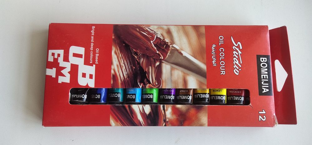 Масляные краски 12