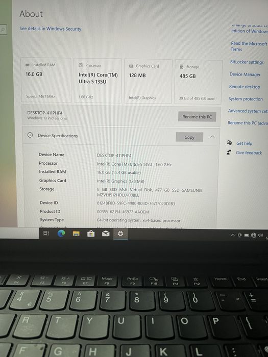 4 laptopuri, thinkpad T14s gen2 microsoft surface go