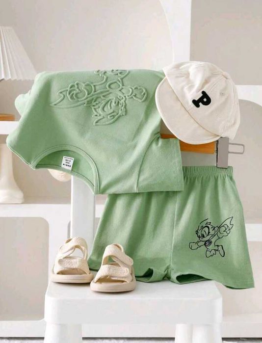 Памучен детски комплект за момче