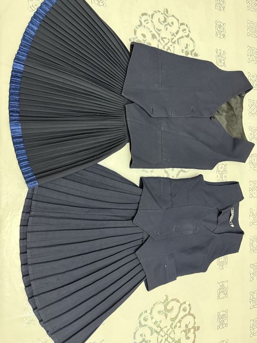 Юбка и жилет комплект