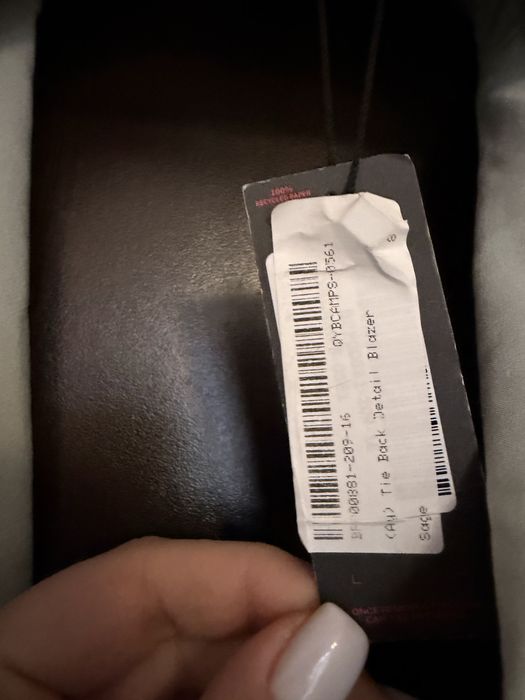 Сако с гол гръб Misspap ЧИСТО НОВО