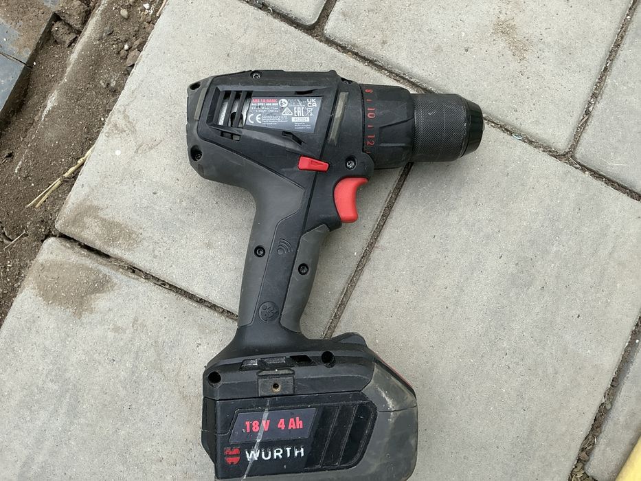 Vind Filetanta Wurth ABS 18 Basic  2024 cu acumulator 4ah