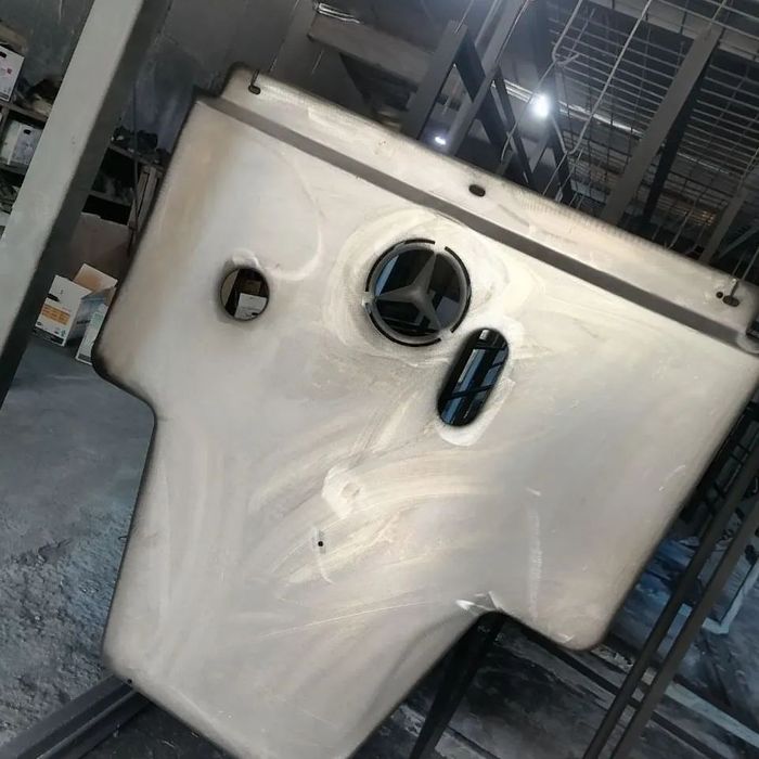 Порошковая окраска алюминия и металла — линия, печь, ровное покрытие