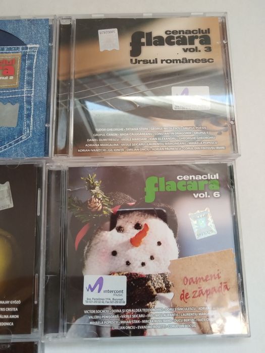 CD Cenaclul Flacără, lot de 7 Cd-uri