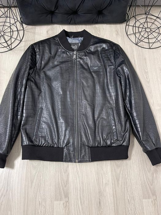 Geacq piele Dolce&Gabbana Top calitatea premium