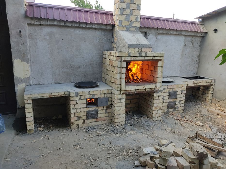 Очаги, барбикю, камин, печки летняя кухня быстро и качественно.