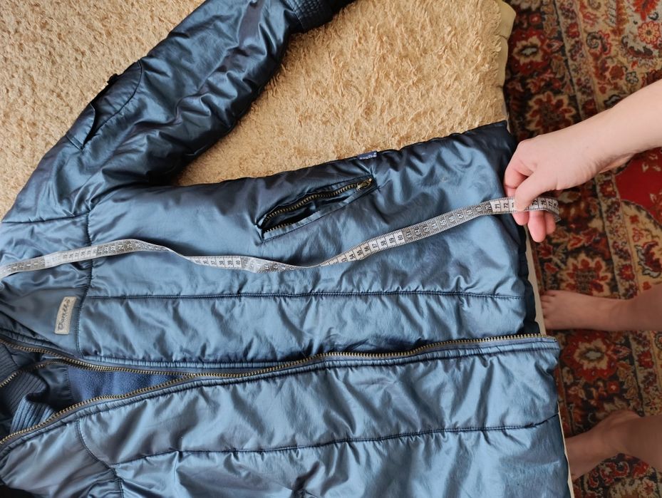 Пуховик на девочку 9-11 лет