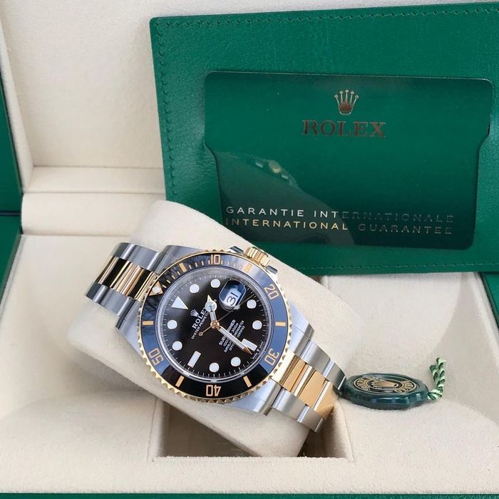 Ceas de lux rolex submariner two tone 41,mm
