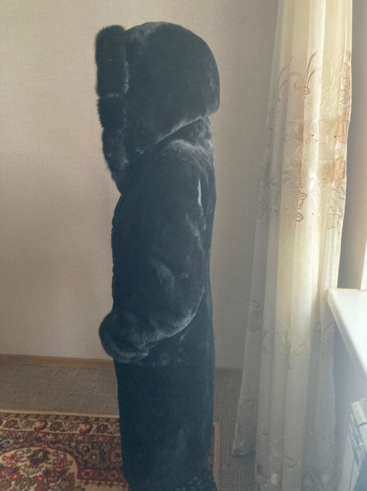 Шуба мутон женская