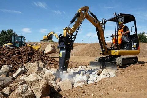 Услуги Миниэкскаватор минипогрузчик гидромолот ямобур гусеничный кара