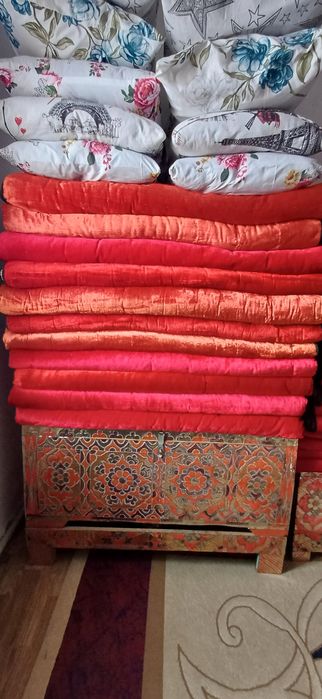 Таза мақтадан көрпелер сатылады