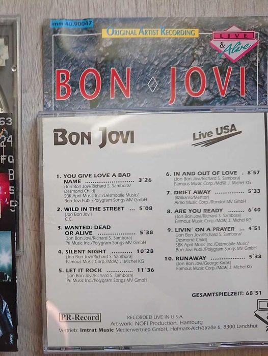 LP CD live Maceo Parker REM Simply Red Dream Theater TOTO Liza Minelli